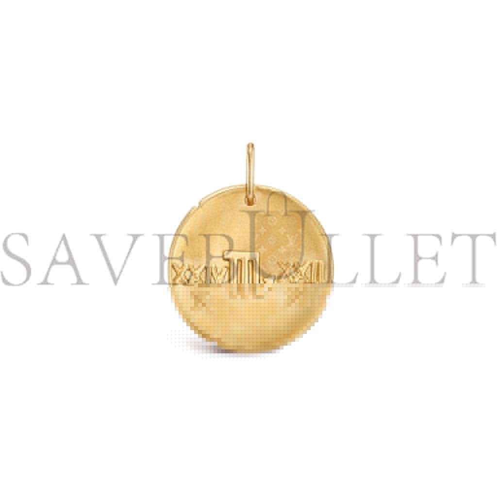 VAN CLEEF ARPELS ZODIAQUE MEDAL SCORPII (SCORPIO) - YELLOW GOLD  VCARP7SZ00